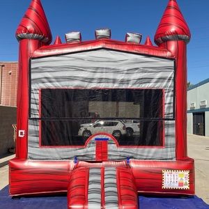 Jump house castle with movie screen option